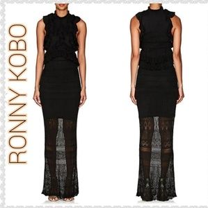 🌸 Bethanny Crochet-Knit Maxi Dress👗BRAND NEW🔅